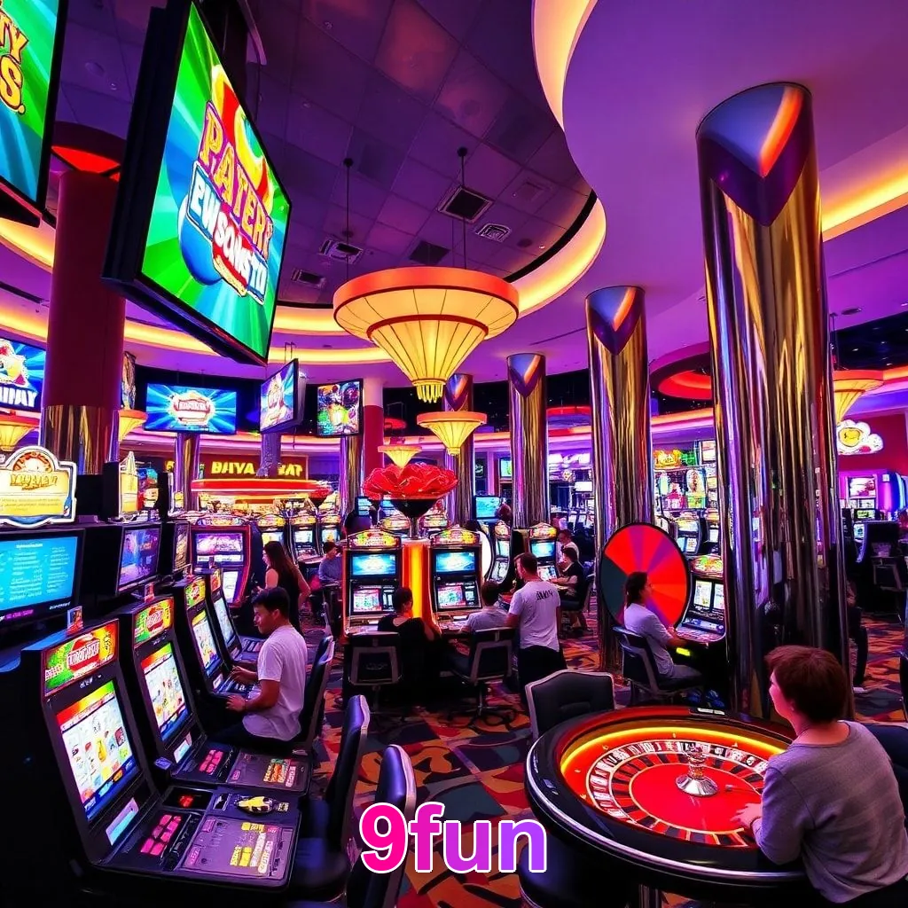 Chuva de Bônus 9fun nos slots